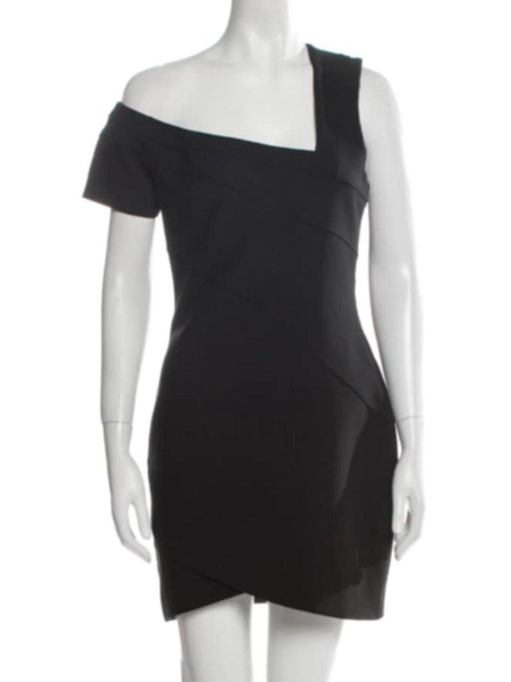 Cinq à Sept , Asymmetrical Mini Dress  Size: M | US 6
